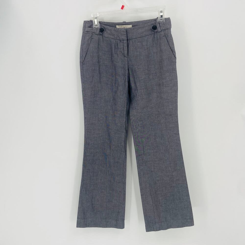 Ann Taylor Loft Petite Pin Stripped Pants
